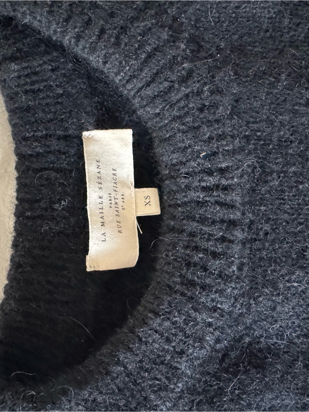 Sezane Samuel Jumper XS Black - Picture 3 of 5